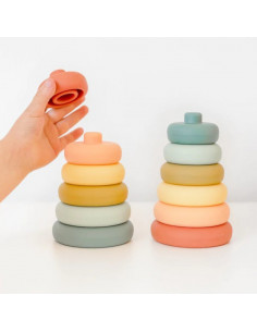 O.B. Design - Gioco Torre impilabile ad anelli 2