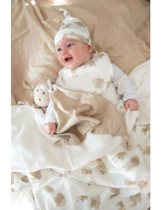 Bamboom - Coperta Culla in Bambù organico e Spugna peluche 2