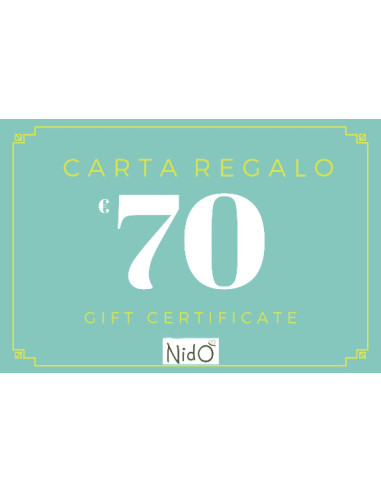 CARTA REGALO 70 EURO