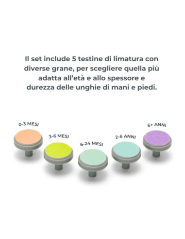 nuvita - tagliaunghie elettrico trimmy