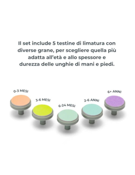 nuvita - tagliaunghie elettrico trimmy