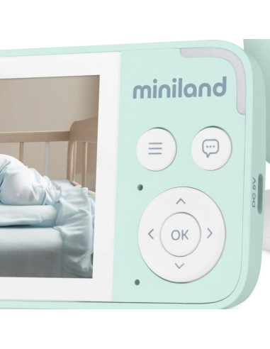 Miniland - baby monitor compatto digimonitor da 3,5