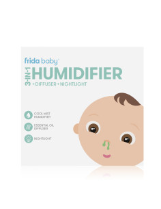 frida - baby umidificatore con diffusore e luce notturna