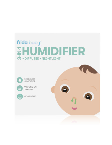 frida - baby umidificatore con diffusore e luce notturna