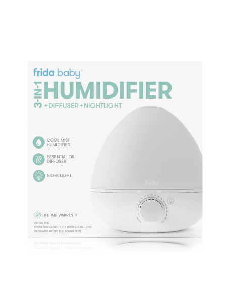 frida - baby umidificatore con diffusore e luce notturna