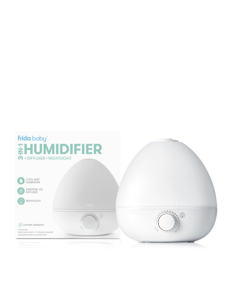 frida - baby umidificatore con diffusore e luce notturna