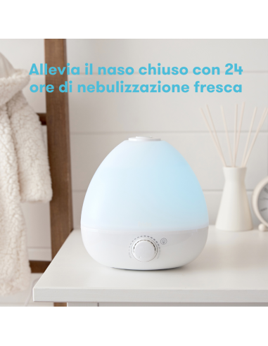 frida - baby umidificatore con diffusore e luce notturna
