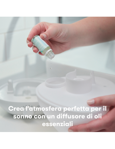 frida - baby umidificatore con diffusore e luce notturna