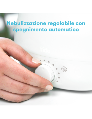 frida - baby umidificatore con diffusore e luce notturna