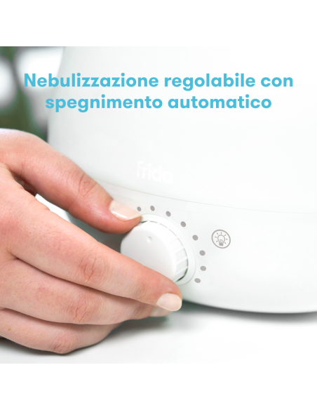 frida - baby umidificatore con diffusore e luce notturna