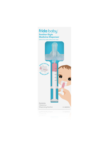 FRIDA - Baby dispenser per medicinali a forma di ciuccio
