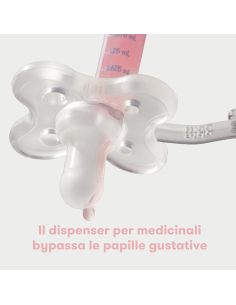 FRIDA - Baby dispenser per medicinali a forma di ciuccio