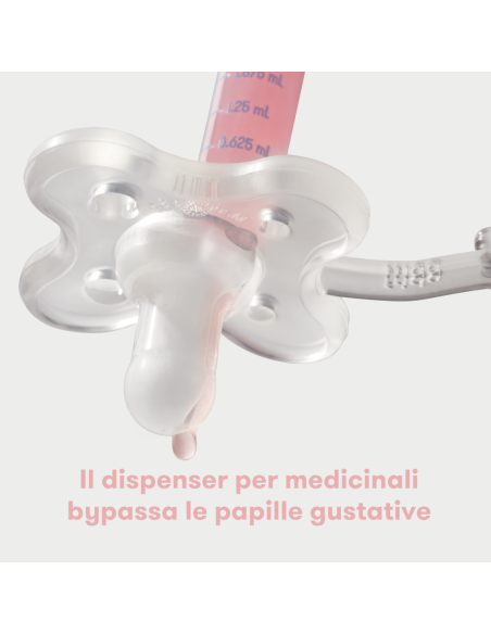 FRIDA - Baby dispenser per medicinali a forma di ciuccio