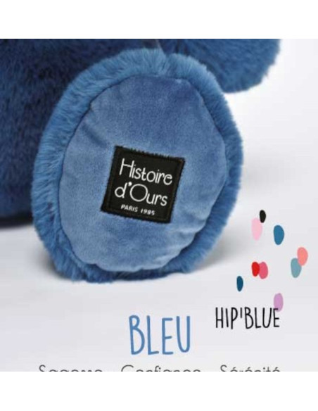 Histoire d'ours - peluche ippopotamo
