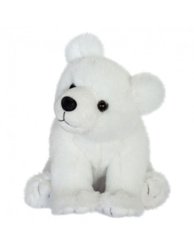 Histoire d'ours - peluche orsetto polare