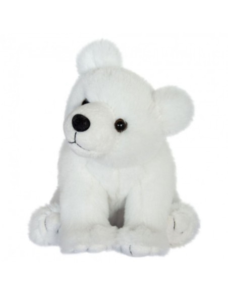 Histoire d'ours - peluche orsetto polare