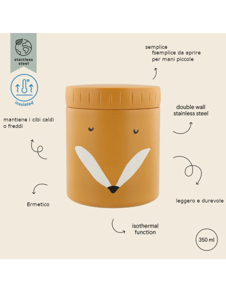 TRIXIE - thermos per cibi solidi 350ml