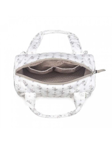 walking mum pasito a pasito - minibag botton fiori