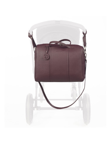 pasito a pasito - borsa fasciatoio london cherry