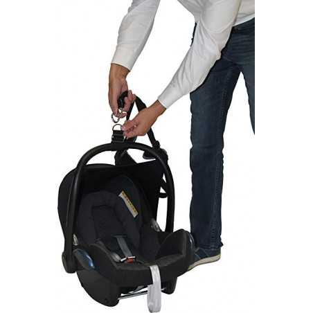 TRACOLLA PER  OVETTO CARRIER GREY WITH STAR DOOKY