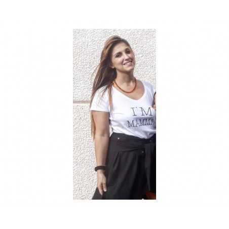 T SHIRT I'M MAMMA BIANCA