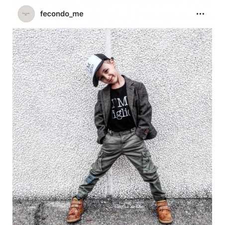 T SHIRT I'M FIGLIO NERA