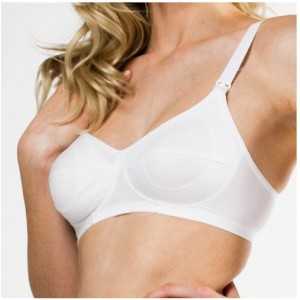 MySanity - Reggiseno allattamento supporto extra, coppa C bianco 2