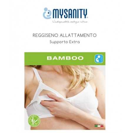 MySanity - Reggiseno allattamento supporto extra notte, coppa C nero