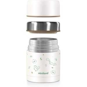Miniland - Thermos Bunny Nature Food 600ml 2
