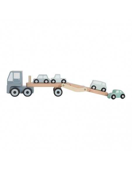Little Dutch - Camion porta-macchinine in legno