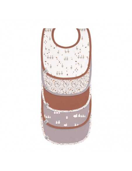 Laessig - Set bavaglini impermeabili Tiny Farmer Goose, 5pz